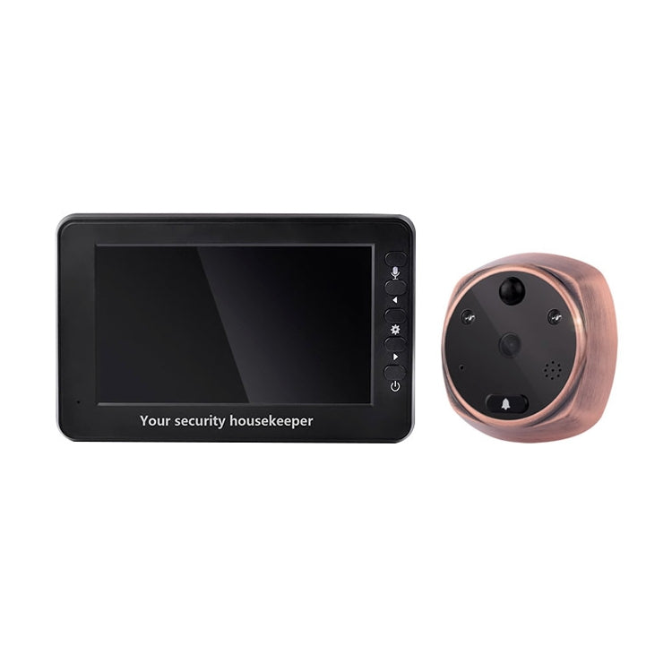 M4300A 4.3 inch Display Screen 3.0MP Camera Video Smart Doorbell, Support TF Card (32GB Max) & Motion Detection & Infrared Night Vision, M4300A M4300A 4.3 inch Display Screen 3.0MP Camera Video Smart Doorbell, Support TF Card (32GB Max) & Motion Detection & Infrared Night Vision, M4300A